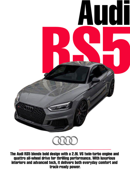 AUDI RS5 Poster