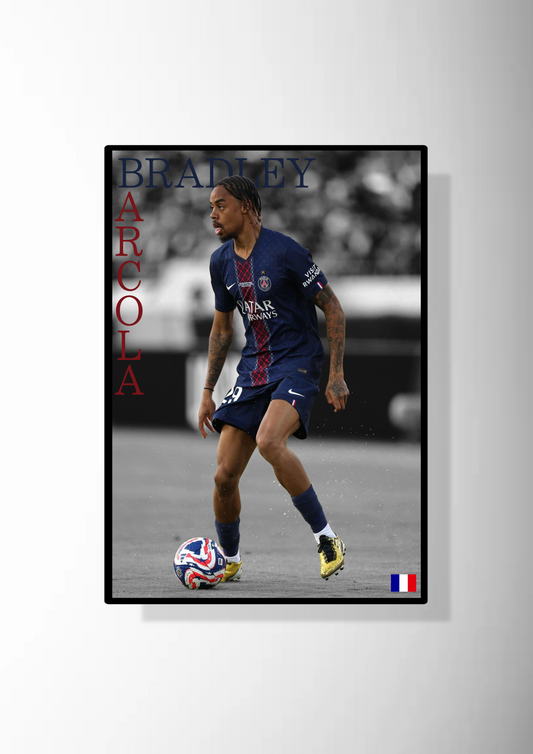 Bradley Barcola Poster