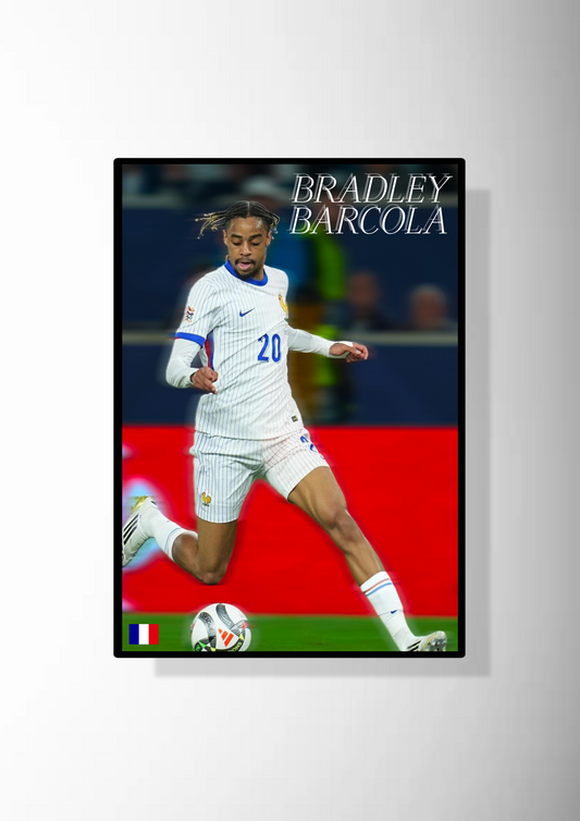 Bradley Barcola Poster