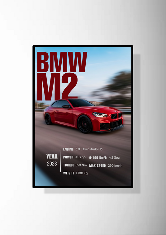 BMW M2 Poster