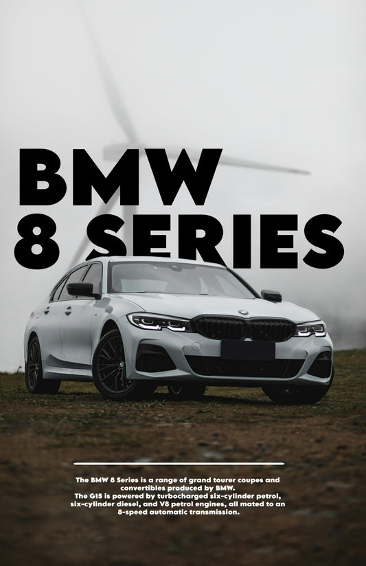 BMW 8 Series Poster