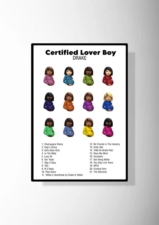 Certified Lover Boy Poster