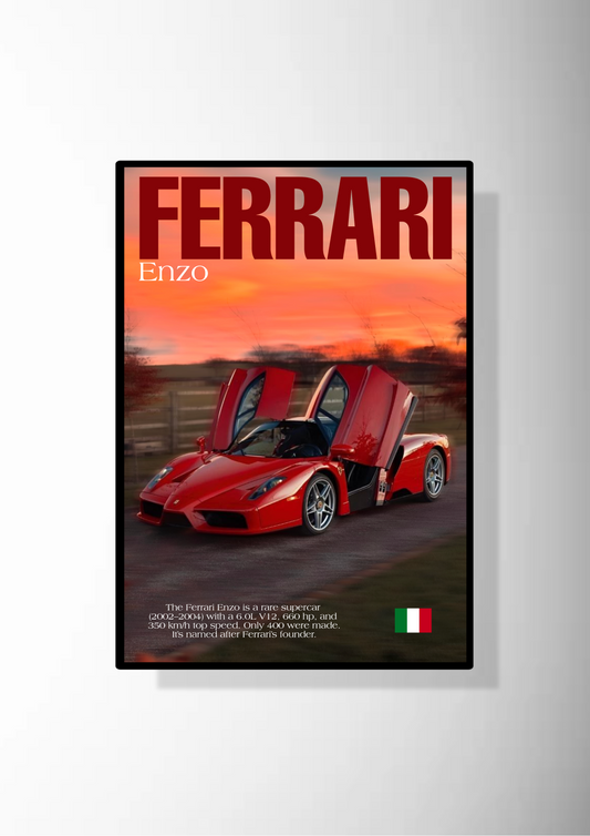 Ferrari Enzo Poster