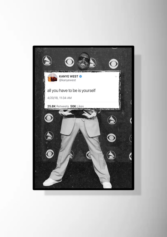Kanye Quote Poster