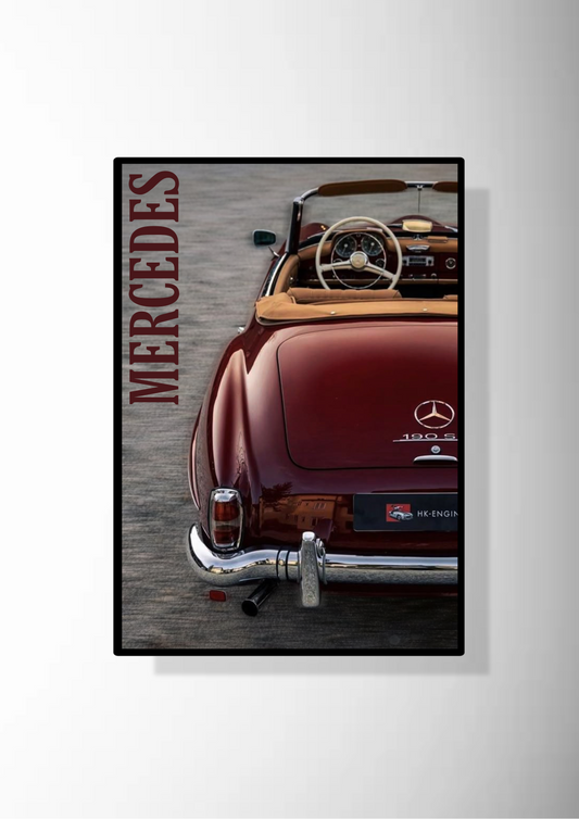 Mercedes Poster