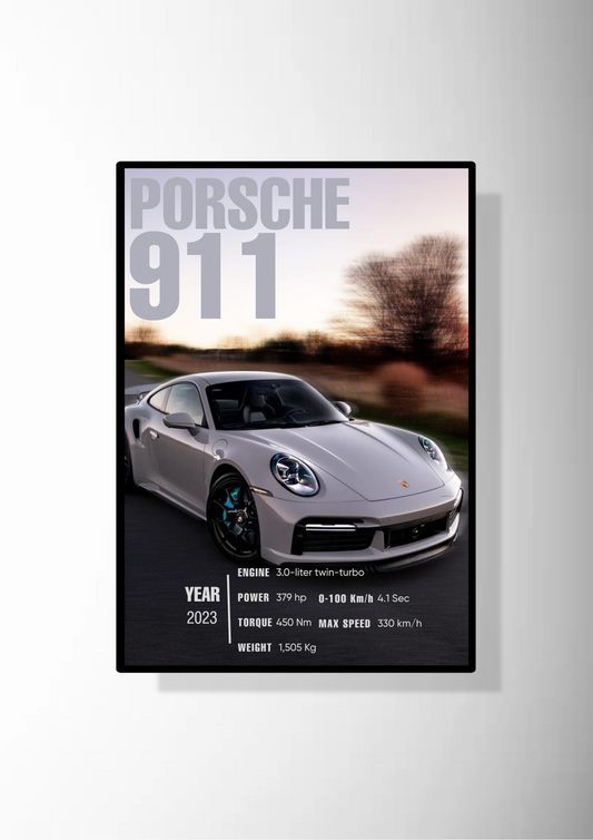 Porsche 911 Poster