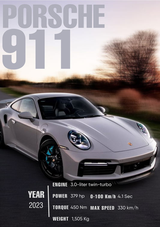 Porsche 911 Poster