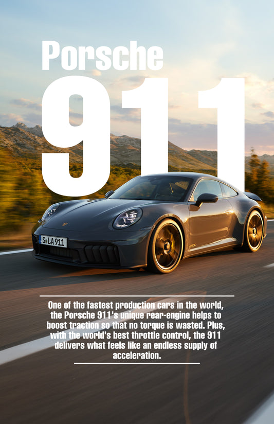 Porsche 911 Poster