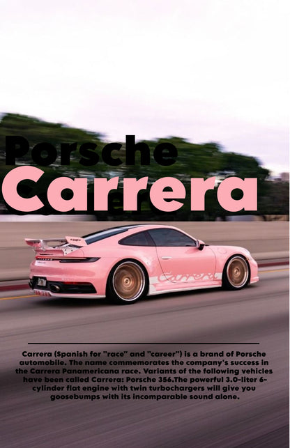 Porsche Carrera Poster