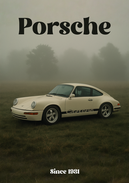 Porsche Poster
