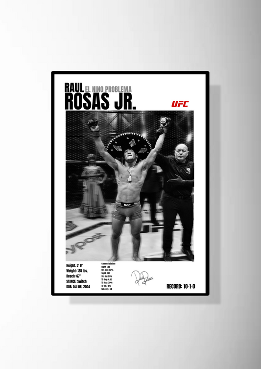 Raul Rosas Jr. Poster