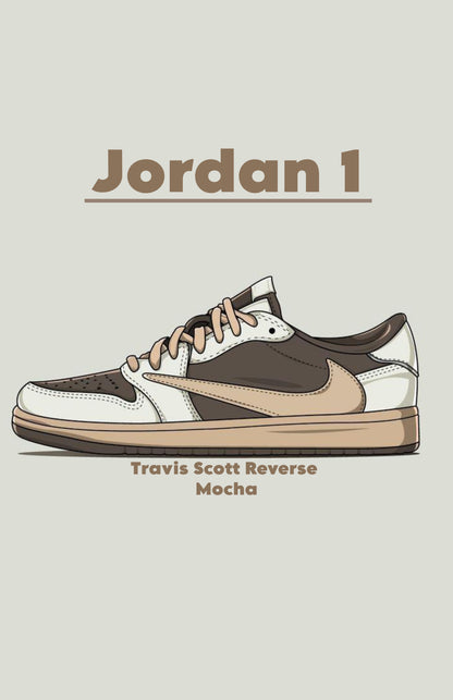 Jordan 1 Mocha Poster