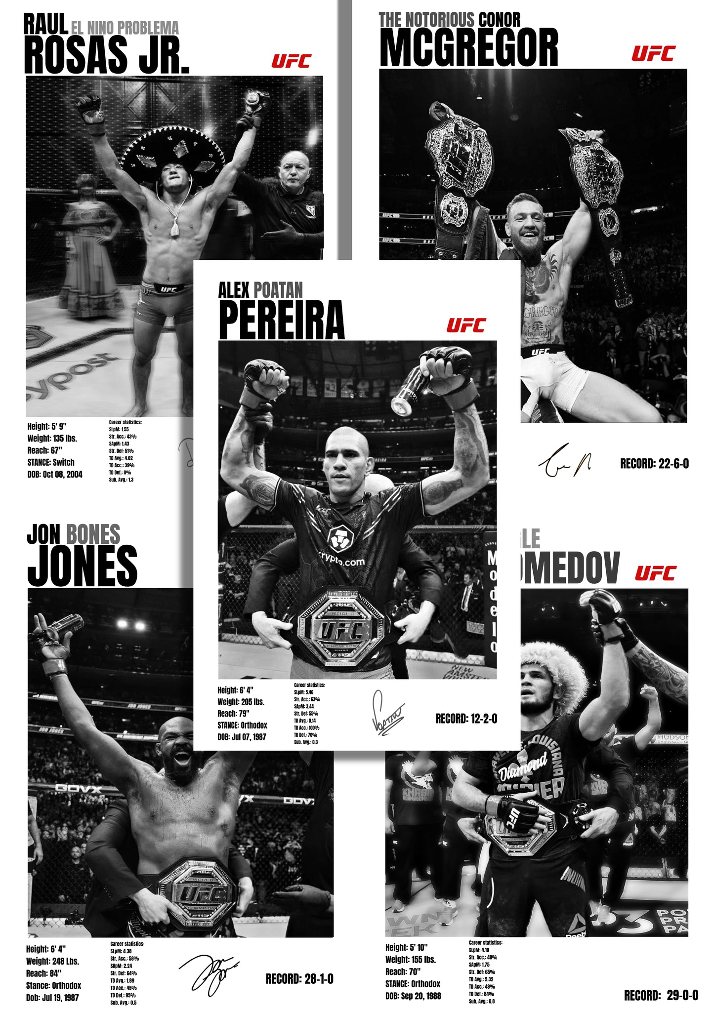 UFC Bundle 5pcs