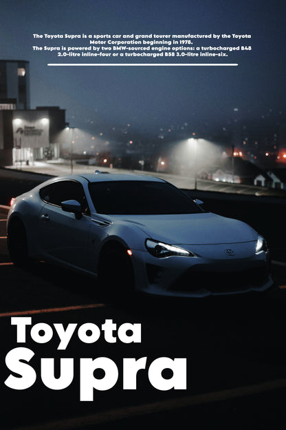 Toyota Supra Poster