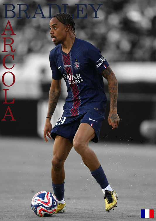 Bradley Barcola Poster